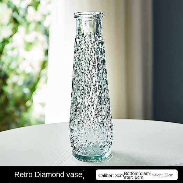 Glasvas Hydroponisk Växtvas A A