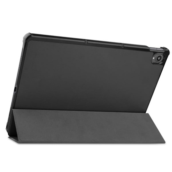 Lenovo Tab P11 / P11 Plus - Tri-Fold Læder Etui - Sort Black Sort