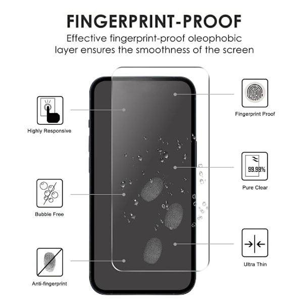 Samsung Galaxy S23 FE Näytönsuoja Karkaistu Lasi Läpinäkyvä