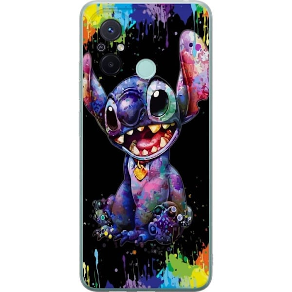 Xiaomi Redmi 12C Läpinäkyvä Kuori Lilo ja Stitch