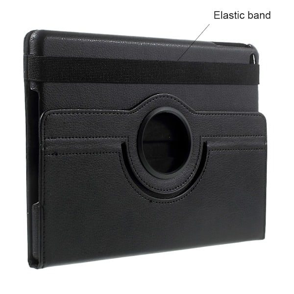 iPad Air / 9.7\" 2017/2018 - 360° Rotations Etui - Sort Black Sort