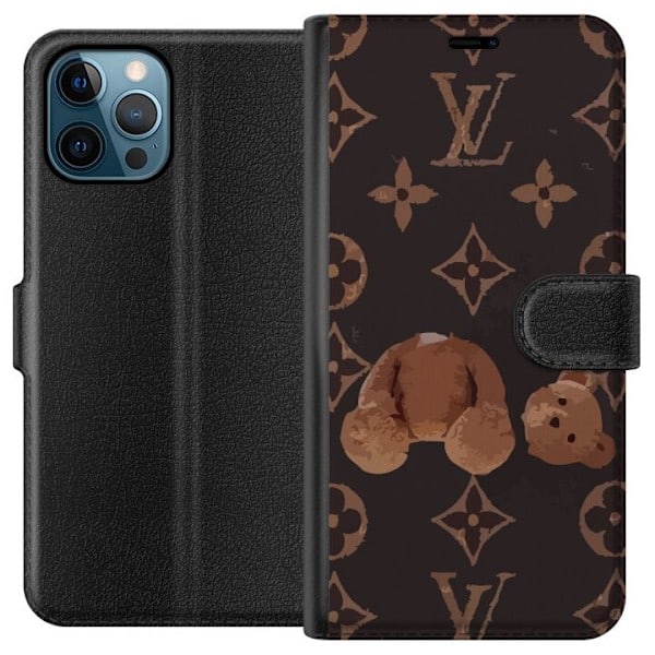 Apple iPhone 12 Pro Max Lommeboketui Teddy Sad LV Happy