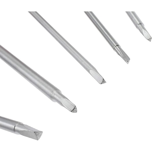 6-osainen kolmikulmainen ruuvimeisselisarja, magneettiset kolmikulmaiset ruuvimeisselikärjet 1,8 mm 2,0 mm 2,3 mm 2,7 mm 3,0 mm 4,2 mm lelut