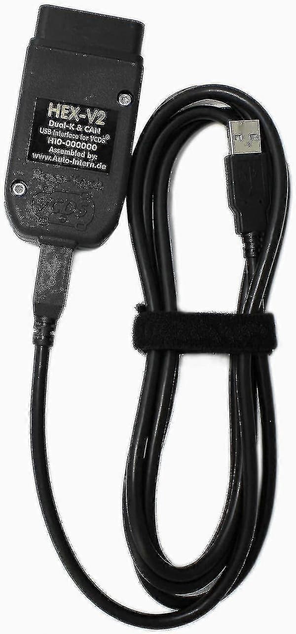 Hex V2 VCDS USB-liitäntä ja puhelin-