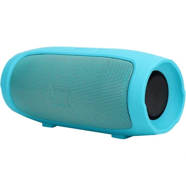 [PL] Bluetooth-högtalare, portabla stereo HIFI-högtalare, multimediahögtalare med dubbla horn, stöder U-diskuppspelning, stöder röstsamtal (Grön)