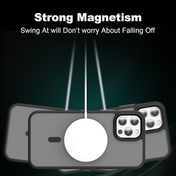 ColorPop iPhone 12 Pro Max Kuori CH MagSafe Matt Vaaleanpunainen