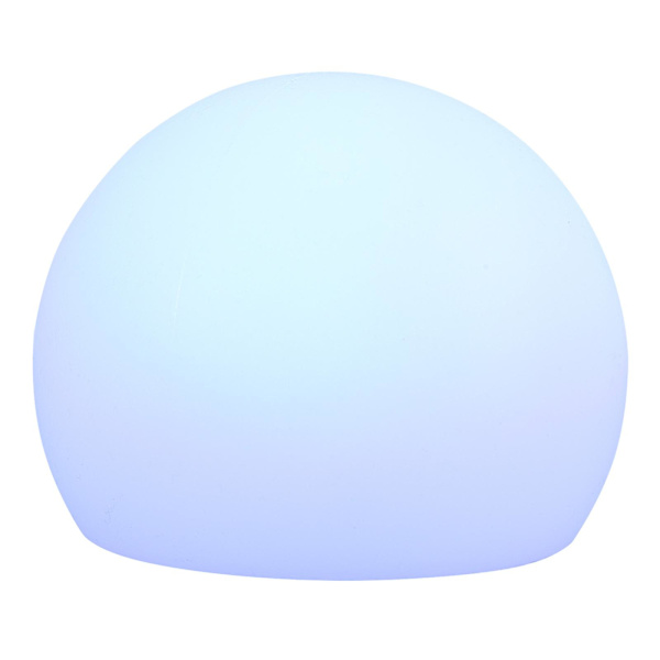 LED-glödande bolllampa Färgglad Utomhus Golvlampa Kreativ Inomhus Nattlampa för Vardagsrum Sovrum (12cm) (Torrbatteri - 16 Färger Fjärrkontroll)