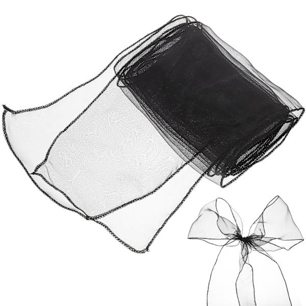 10 st Reusable Festliga Stolsband Stolsrygg Organza Dekoration Fluga Rygg Stolsband