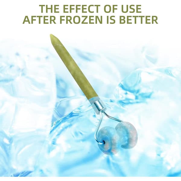 Jade Face Roller - Helps Reduce Wrinkles and Firm Skin