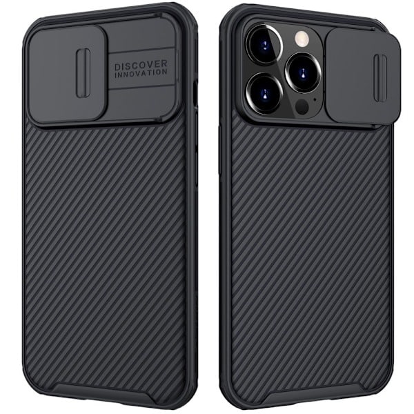 iPhone 13 Pro - NILLKIN CamShield Pro Mobilskall - Svart