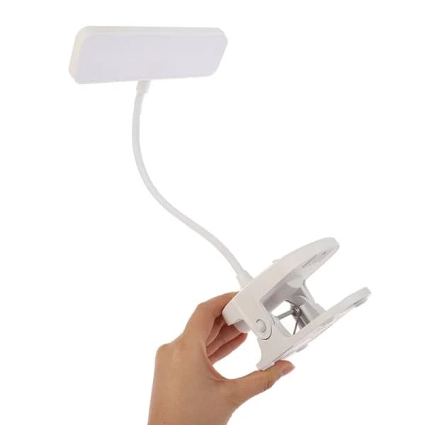 {PL}Clip-on Bordlampe Trinløs Dæmper LED Skrivebordslampe