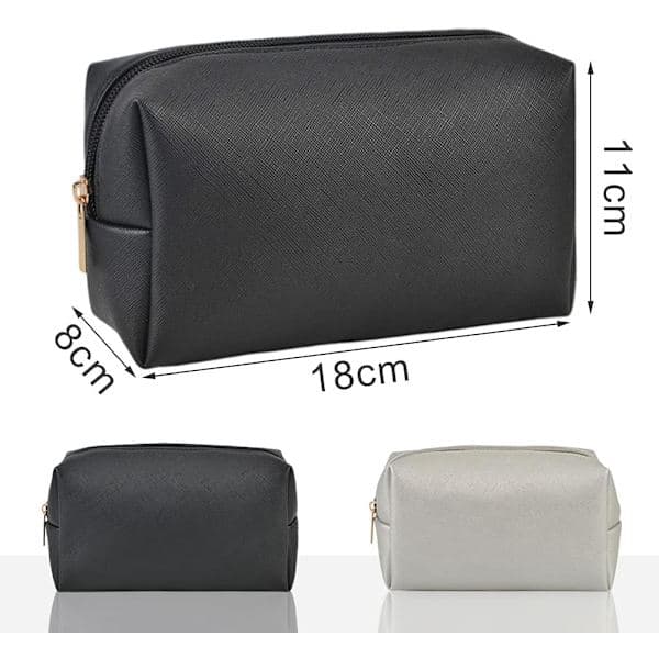 Vattentät sminkväska, 2-pack Organizer för damer
