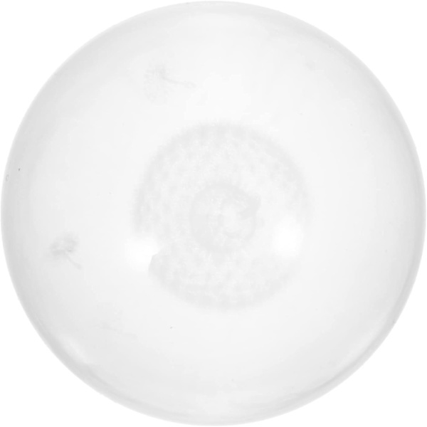 6cm 3D Maskros Kristallkula Pappersvikt Lasergraverad Glasmaskros