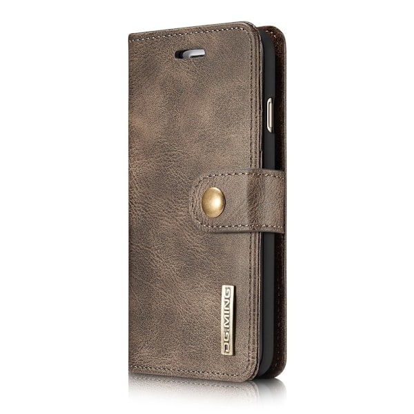 Compatible with iPhone 7/8/SE (2020/2022) MING Magnetic Case/Wallet - Brown