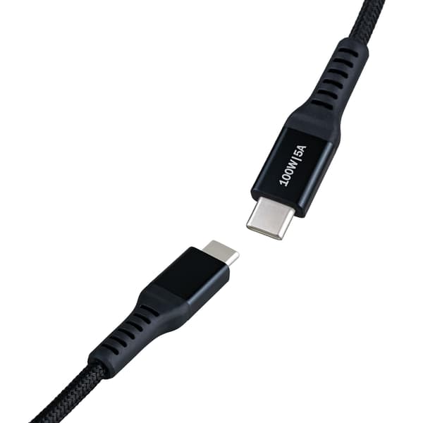 USB-C - Type-C 5A PD 100W 2M Tipo C -kaapeli USB3.2 -kaapeli pikalataus USB Type C -datakaapeli 100W Android-puhelimille【COPL】