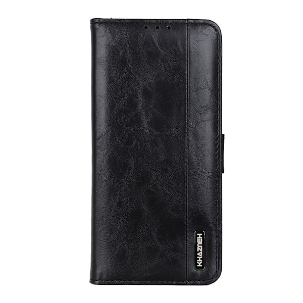 Samsung Galaxy A52 / A52s - KHAZNEH Lompakkokotelo - Musta Black Svart