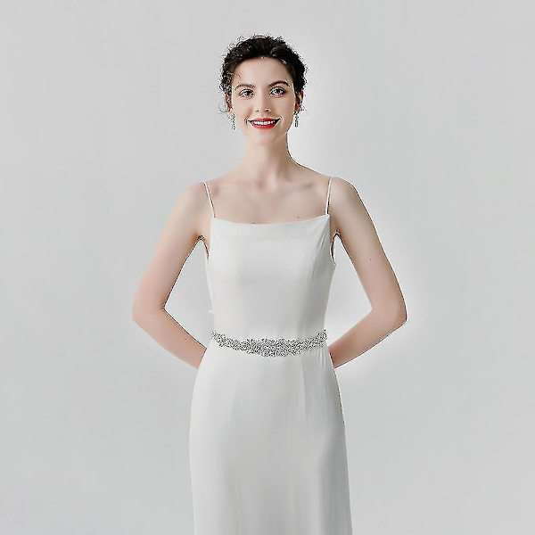 Marquise Rhinestone Handsydd Brudbälte, Bröllopsgirdle, Kvinnotillbehör