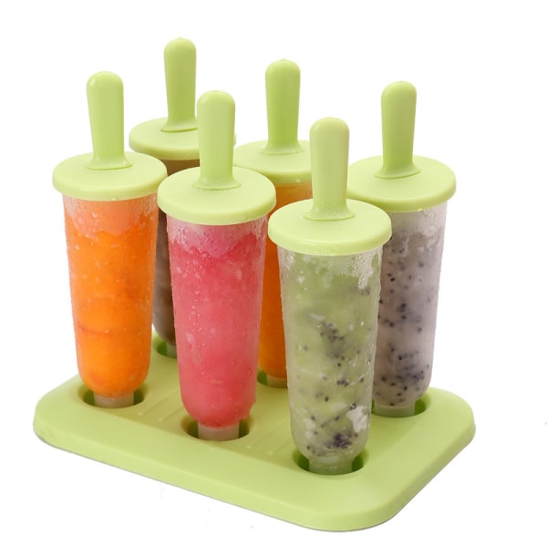 Popsicle Form, Återanvändbar Popsicle Maker Silikon BPA-fri Ice Pop