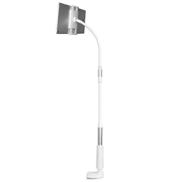 {PL}LP-6 Tablet Mobiltelefon Lazy Bracket Avtagbart Sängfäste, Stil: Trestegs (Silver)