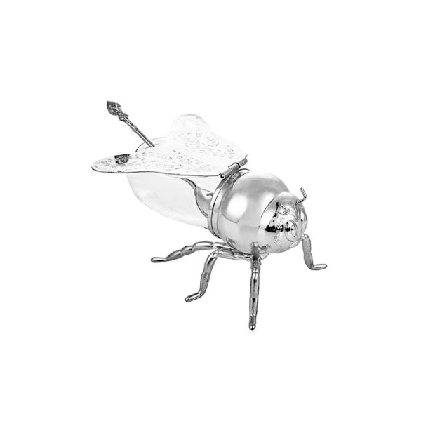 Bee Sockerkopp Krydderkrukke SØLV