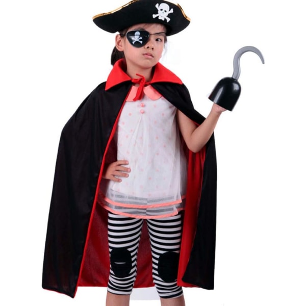 Piratkrok i plast Piratdräkttillbehör Halloween Custume Pl