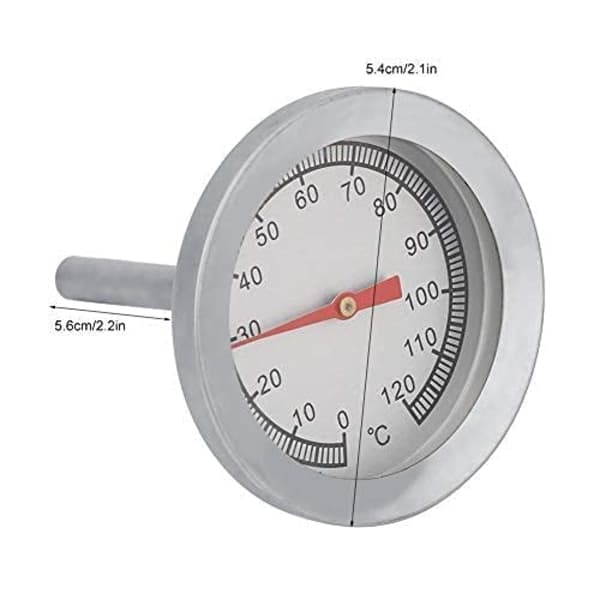 1 stk. BBQ-termometer Pizza Grill Madlavningstermometer Tempera[PL]