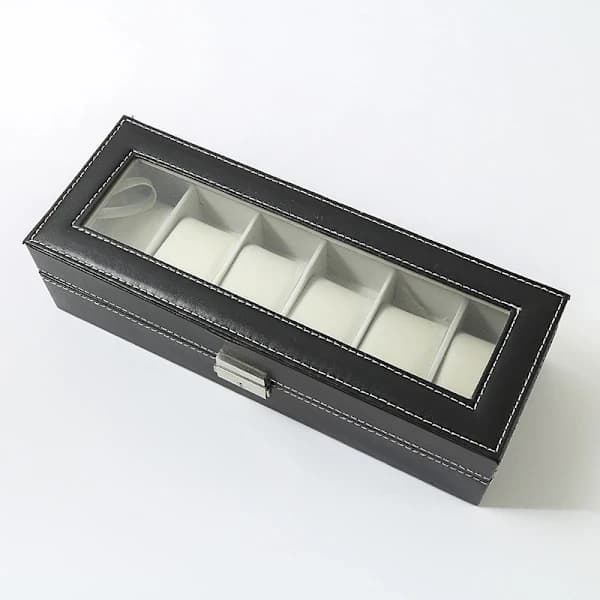 {PL}Exclusive Jewelry Box with Mechanical 6-Bit Clock Display