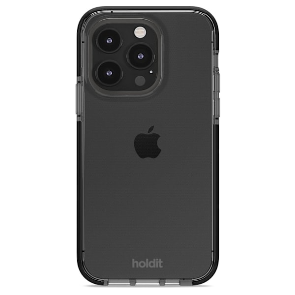 holdit iPhone 15 Pro Mobilskall Seethru Svart