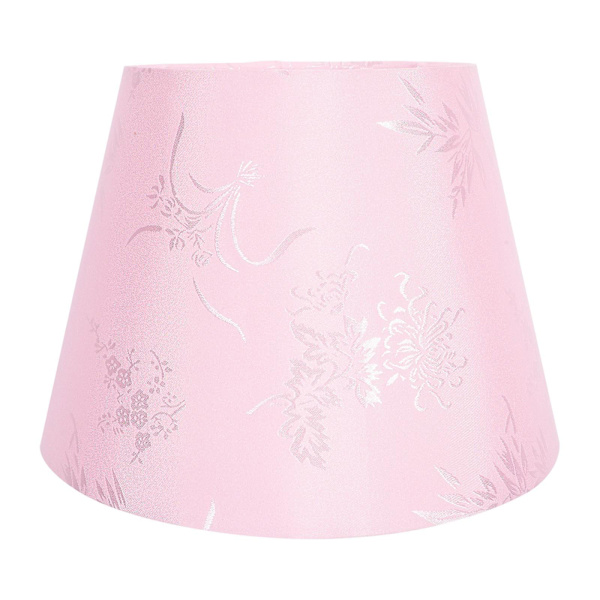 Lampeskærm Husholdnings Broderi Stof Kunst Lampeskærm Sengelampe Tilbehør Indretning Pink