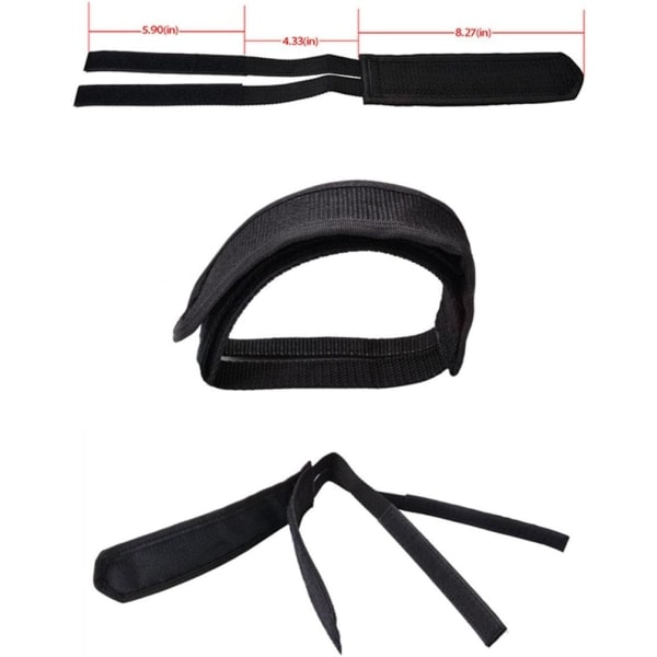 1 pari polkupyörän poljinhihnoja polkimen varvasklipsit hihnat teippi fixie-pyörään
