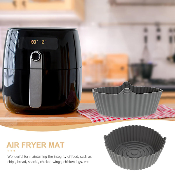 Bakplåt i silikon för Air Fryer, Icke-klibbig, Köksredskap