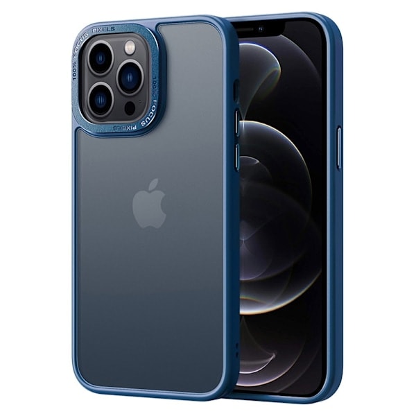 iPhone 12 / 12 Pro Kuori Classic Hybrid Matt Sapphire