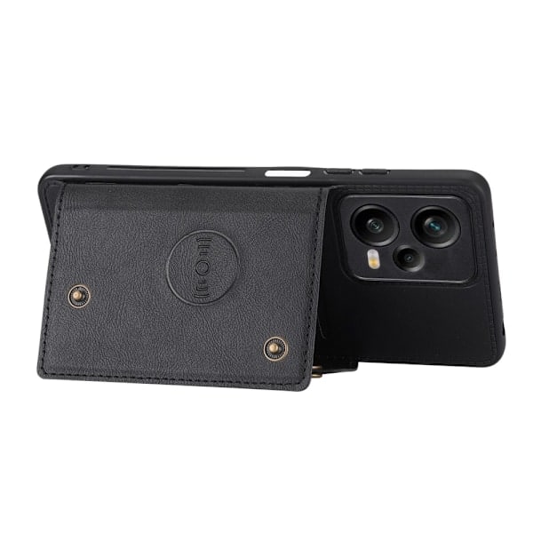Xiaomi Redmi Note 12 Pro 5G Kuori Nahka Korttipaikoilla Ja Magneetilla