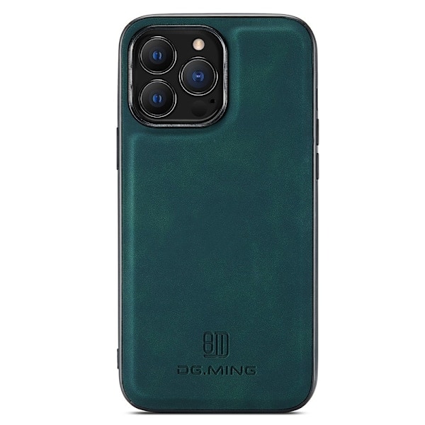 DG.MING iPhone 13 Pro Max Skal Läderbelagt Grön