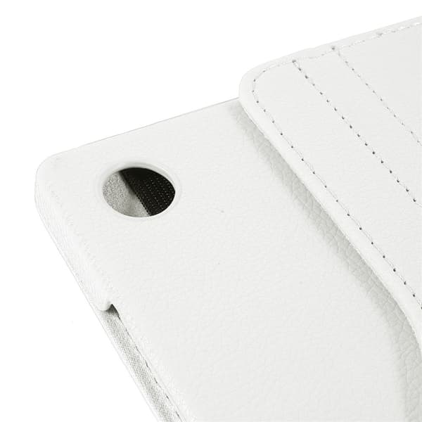 Samsung Galaxy Tab A11+ 360 Litsi-kotelo - Valkoinen