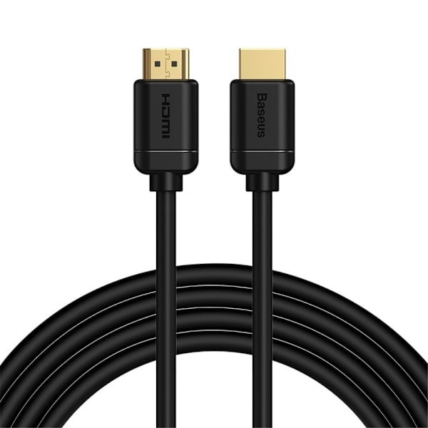 Baseus 3m 4K 60Hz HD HDMI - HDMI Kabel Sort