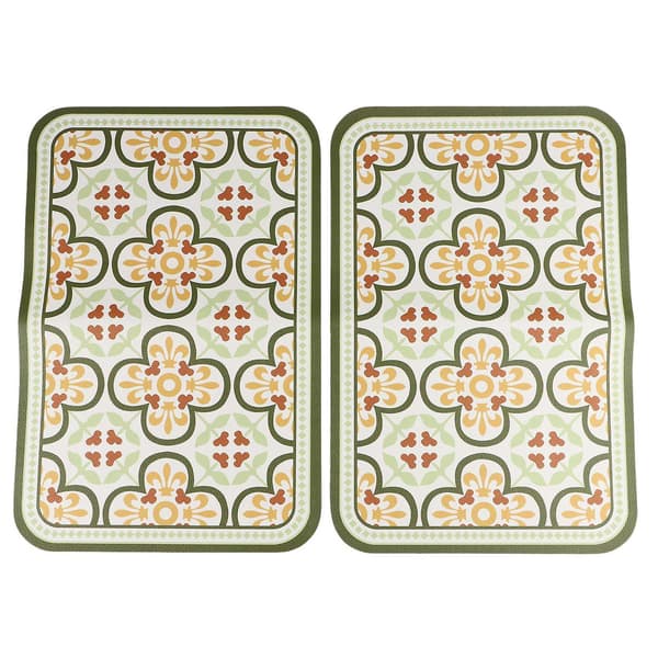 Retro Bordmatte Isolasjon Bordmatte - Retro Grønn 45cm