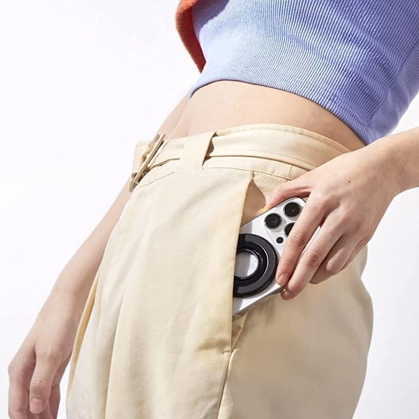 Tech-Protect Magneettinen MagSafe -sormipidike Musta