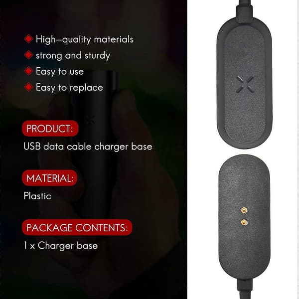 Erstatningsladestation + USB-datakabel til PAX 3 PAX 2 Tilbehør Opladningstilbehør