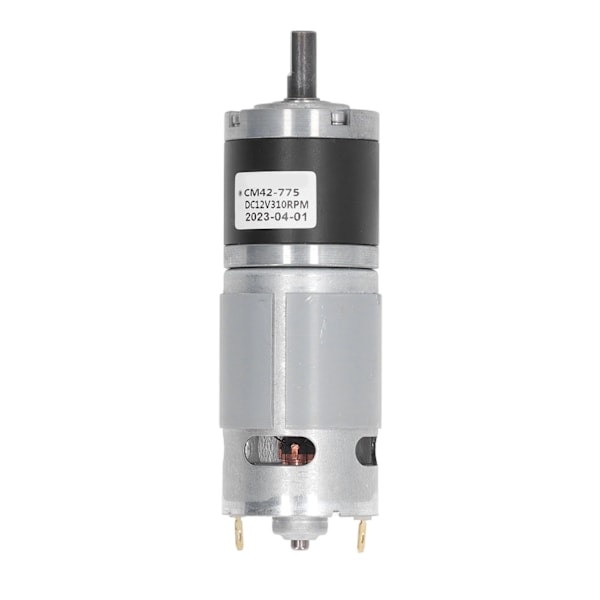 DC-planeettavaihdemoottori kupariroottori suuri vääntömomentti CW CCW DC-alennusmoottori DC12V 310RPM