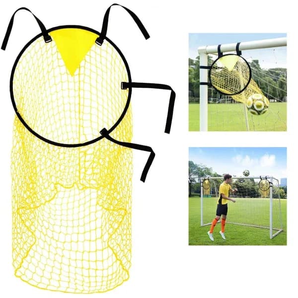 {PL} Football Training Net - Yellow