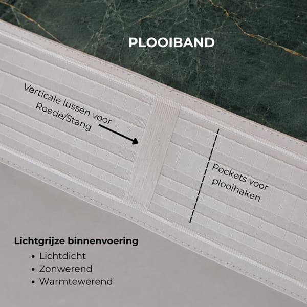 100% Mörkläggningsgardiner med Veckband, 5-lagers Termo-isolerade Polyesterdraperier för Sovrum Vardagsrum Kontor, Beige, 150 x 260 cm, 1 Panel