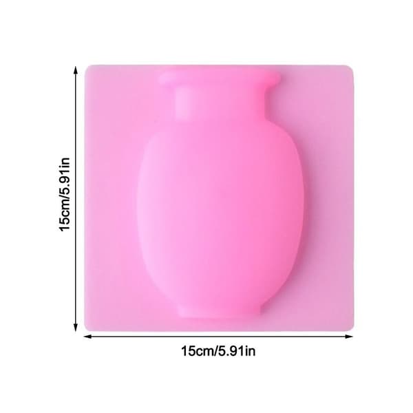 Silikone Blomstervase Sticky Vase BLÅ-A BLÅ-A