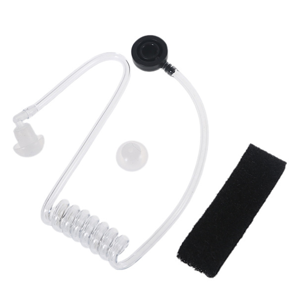 Walkie Talkie Mikrofon Hals Mic Hovedtelefon Radio Headset Baofeng UV-9R
