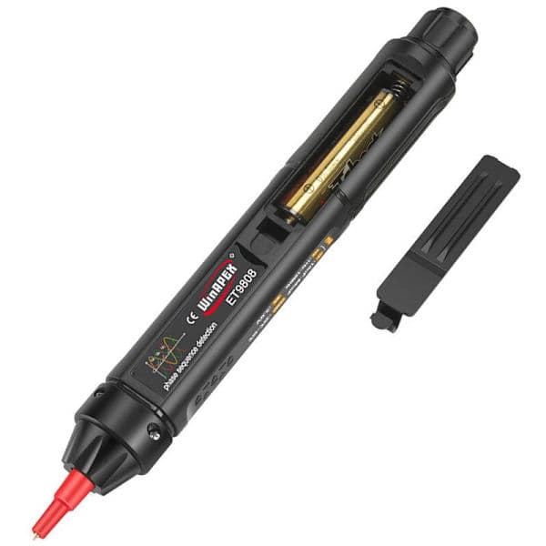 3-i-1 elektrisk testpen multimeter, RMS digital multimeter, spændingstestpen, LCD-display