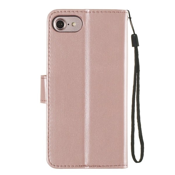 iPhone 7/8/SE (2020/2022) - Pung Etui - Rosaguld Rosaguld Rosaguld