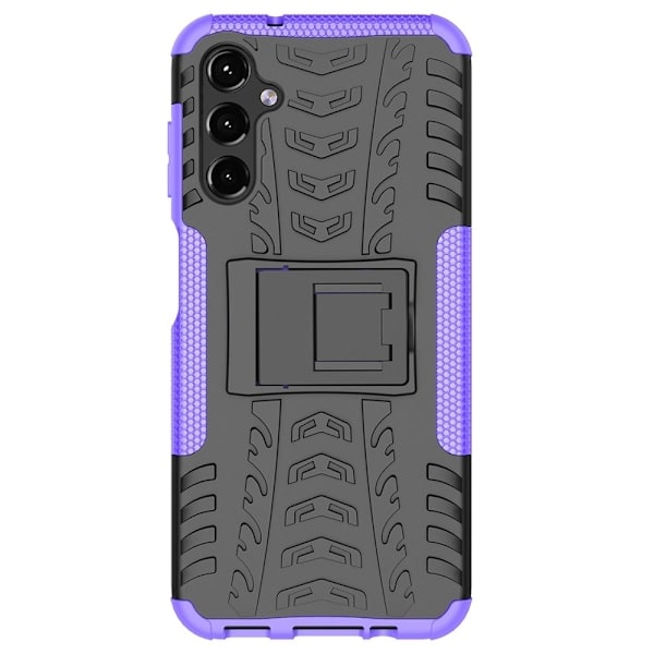 Samsung Galaxy A14 4G/5G Cover Ultimativ Stødsikker med Støtte Lilla