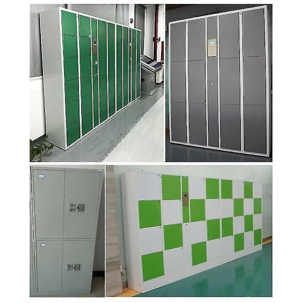 [PL】2x 12v 2a Intelligent Elektronisk Styrd Elektromagnetisk Lås, Skåplås, Access Control S -gt