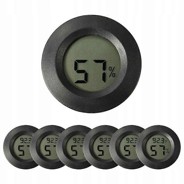 Digital Hygrometer Mini Termometer til Terrarium Reptiler