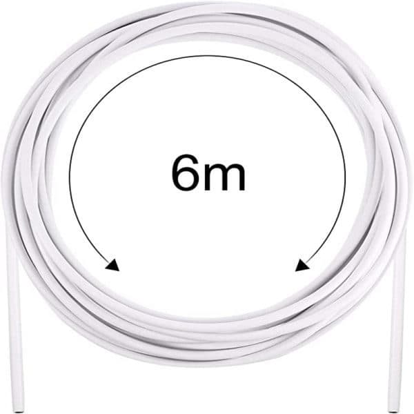 6 meter gardinstang med 8 par kroker og øyer, Multi-Pur